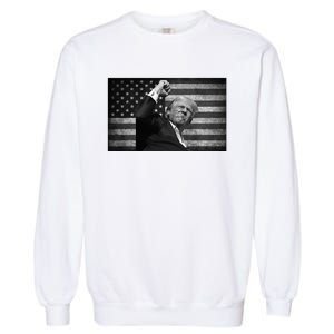 Donald Trump Fight For Freedom Garment-Dyed Sweatshirt