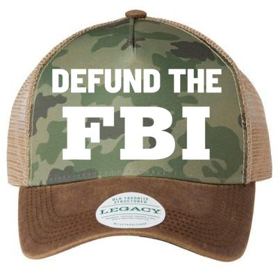 Defund The FBI Federal Bureau, Anti FBI Corruption Legacy Tie Dye Trucker Hat