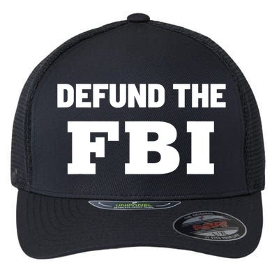 Defund The FBI Federal Bureau, Anti FBI Corruption Flexfit Unipanel Trucker Cap