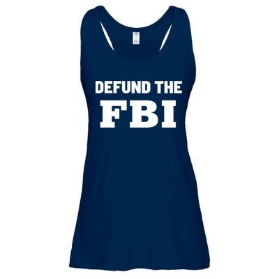 Defund The FBI Federal Bureau, Anti FBI Corruption Ladies Essential Flowy Tank