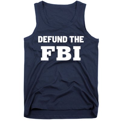 Defund The FBI Federal Bureau, Anti FBI Corruption Tank Top