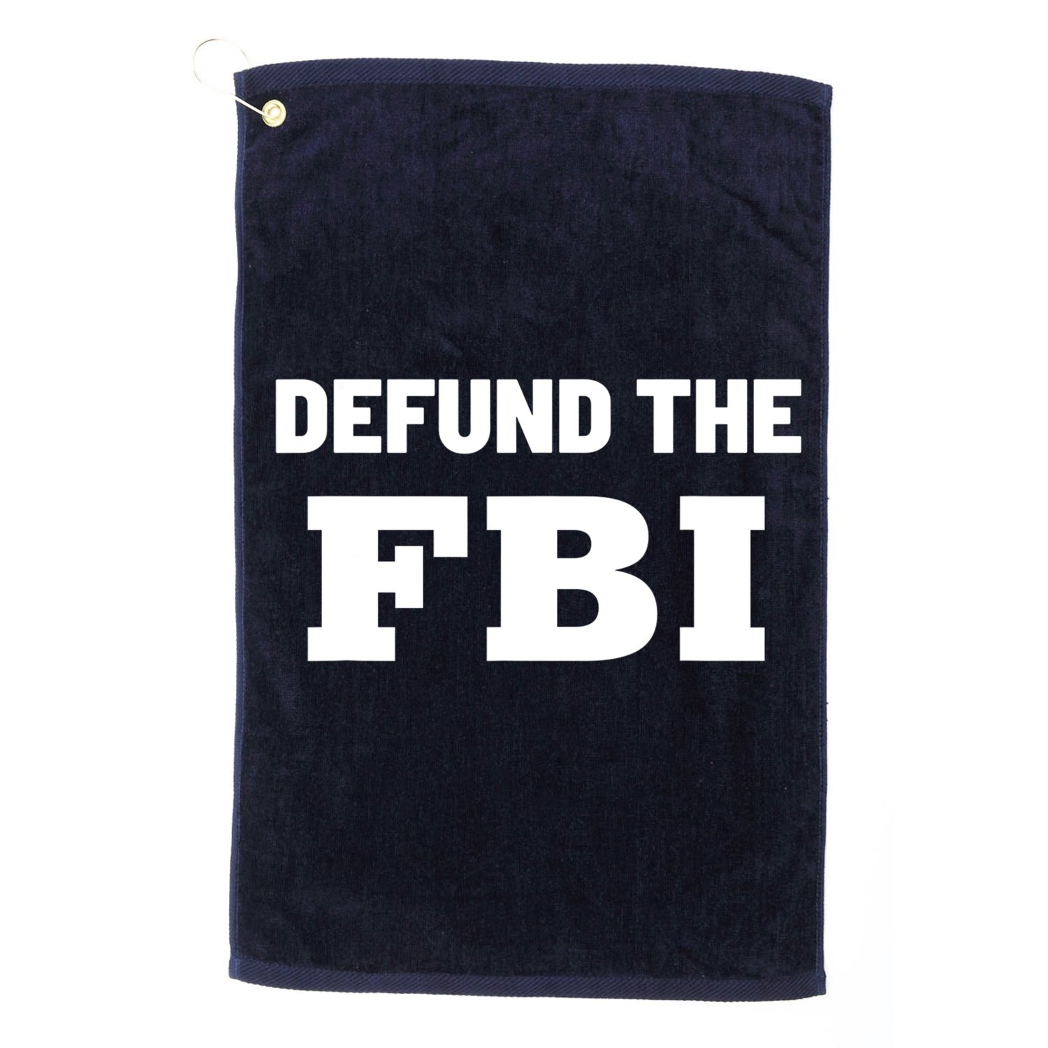 Defund The FBI Federal Bureau, Anti FBI Corruption Golf Towel
