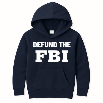Defund The FBI Federal Bureau, Anti FBI Corruption Kids Hoodie