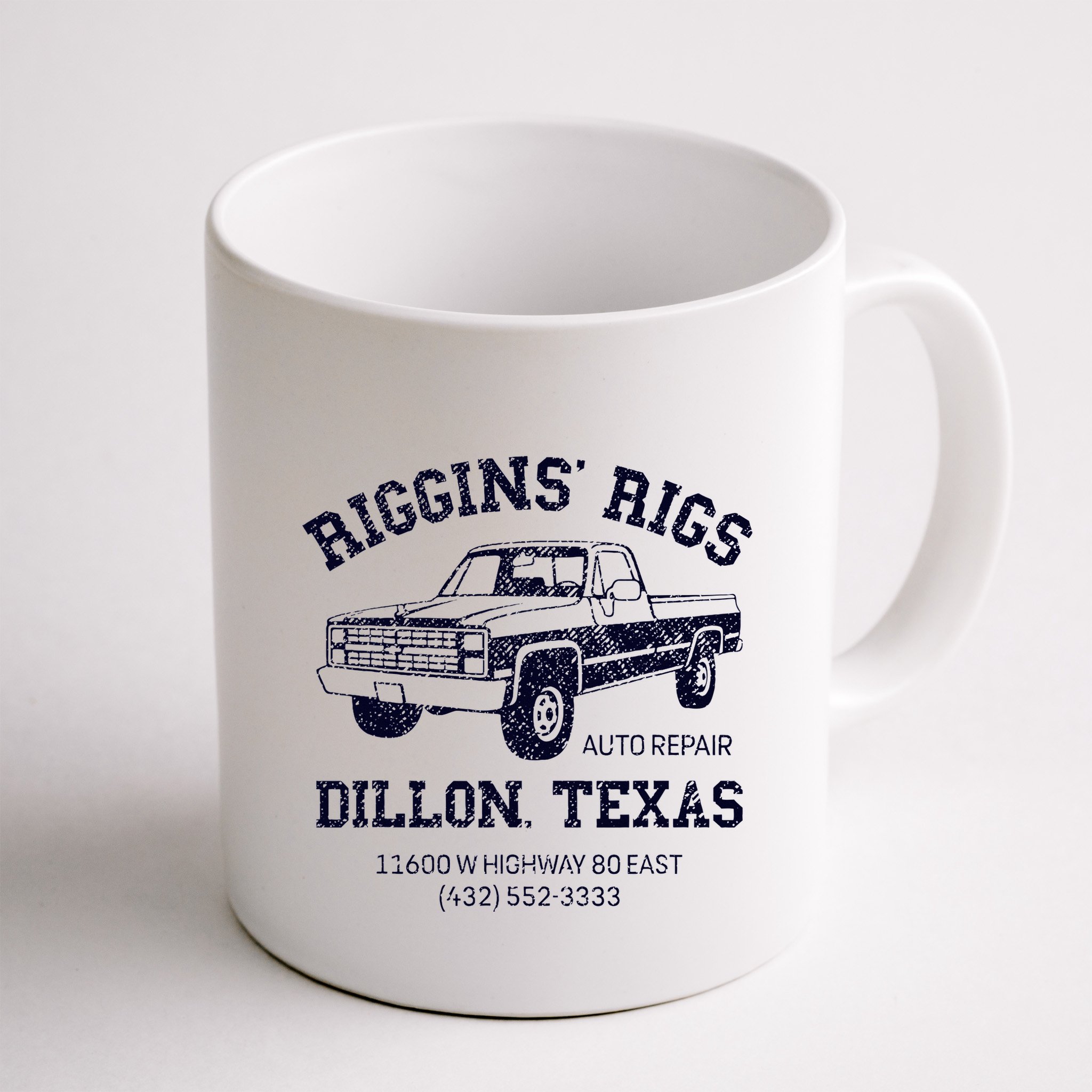 Dillon Texas Friday Night Football Player Fan Riggins Rigs Mug
