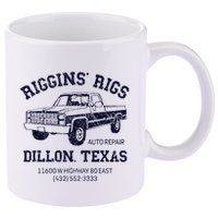 Dillon Texas Friday Night Football Player Fan Riggins Rigs 11oz C Handle Ceramic Mug