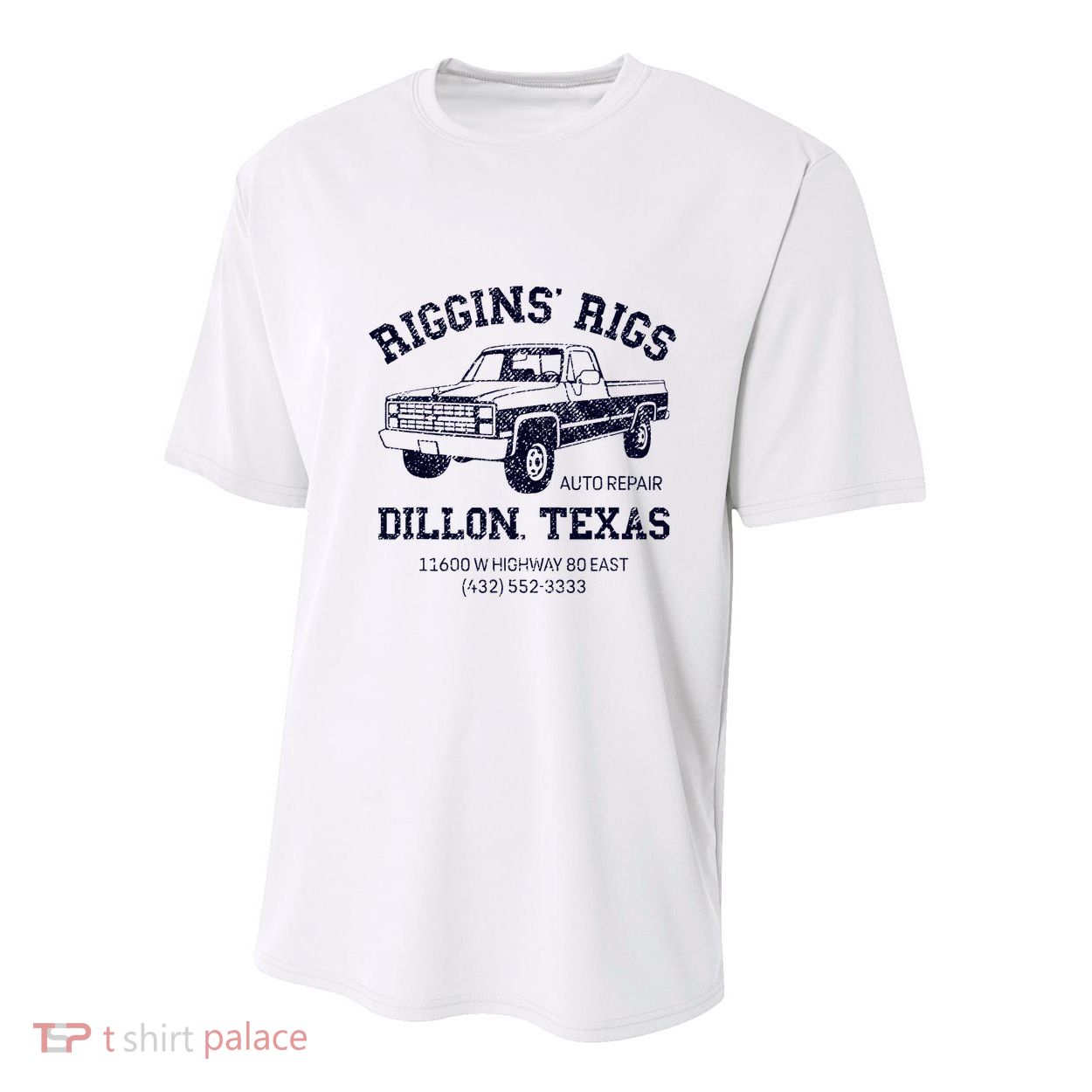 Dillon Texas Friday Night Football Player Fan Riggins Rigs Youth Performance Sprint T-Shirt