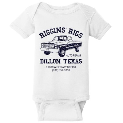 Dillon Texas Friday Night Football Player Fan Riggins Rigs Baby Bodysuit