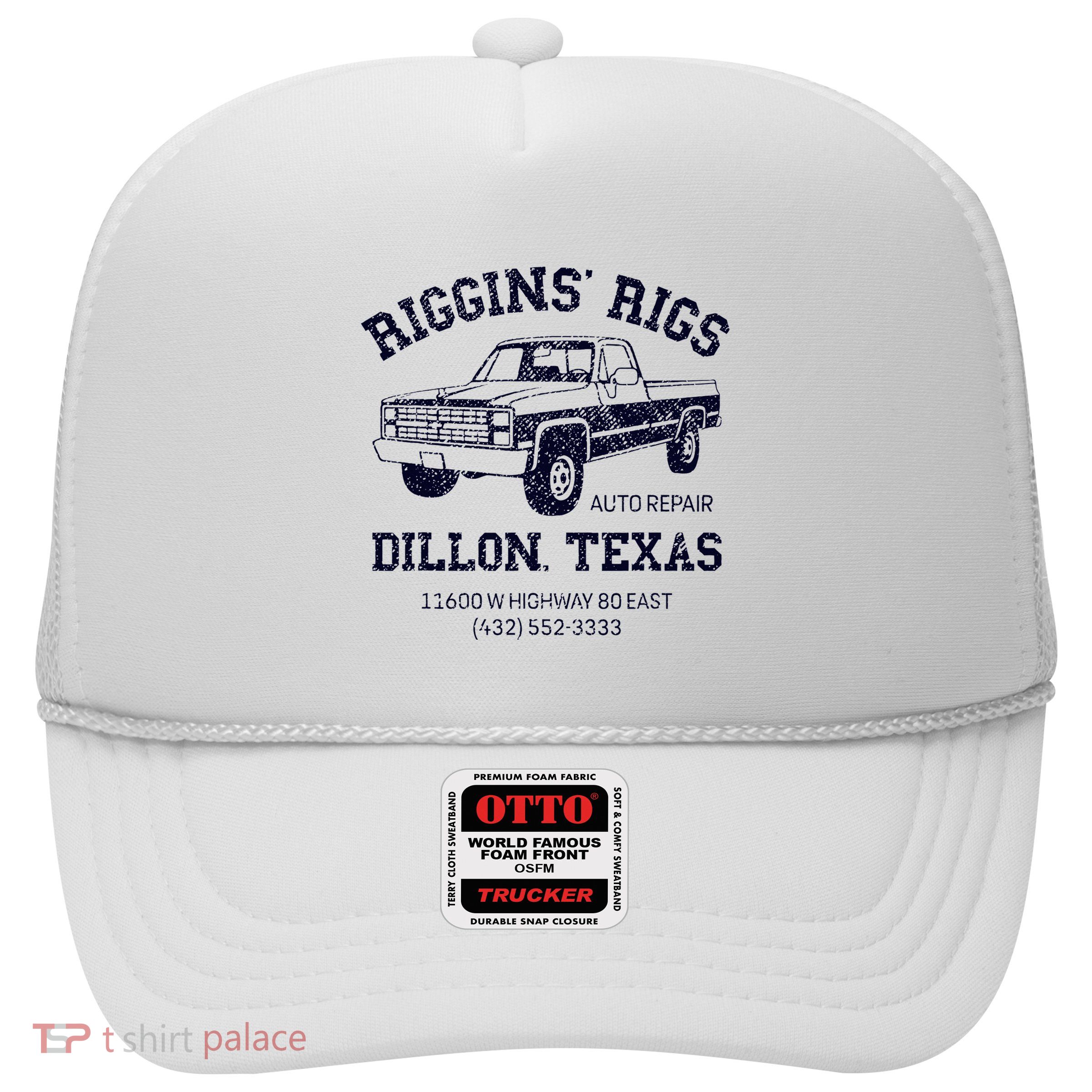 Dillon Texas Friday Night Football Player Fan Riggins Rigs Trucker Hat