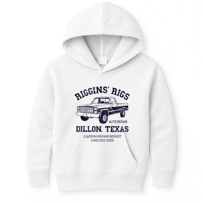 Dillon Texas Friday Night Football Player Fan Riggins Rigs Kids Hoodie