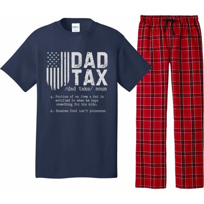 Dad Tax Gifts Dad Tax Jokes Dad Tax Definition Fathers Day Pajama Set