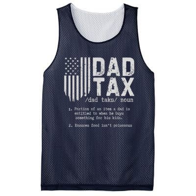 Dad Tax Gifts Dad Tax Jokes Dad Tax Definition Fathers Day Mesh Reversible Basketball Jersey Tank