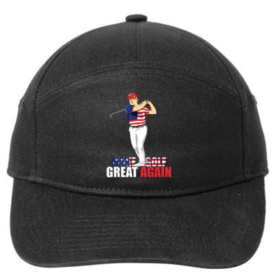 Donald Trump Golf 7-Panel Snapback Hat