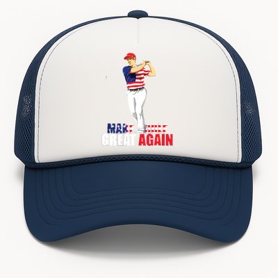 Donald Trump Golf Trucker Hat