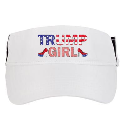 Donald Trump Girl 2020 Republican Patriot High Heel Adult Drive Performance Visor