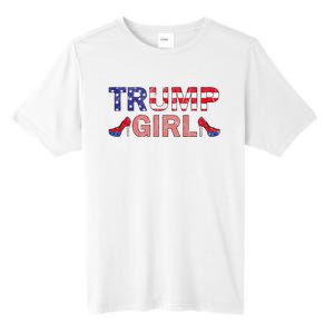 Donald Trump Girl 2020 Republican Patriot High Heel Tall Fusion ChromaSoft Performance T-Shirt