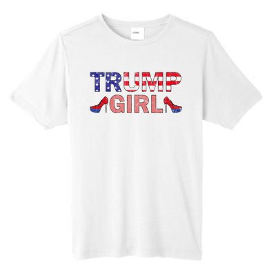 Donald Trump Girl 2020 Republican Patriot High Heel Tall Fusion ChromaSoft Performance T-Shirt