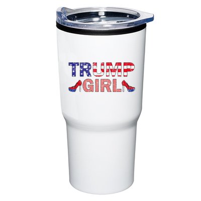 Donald Trump Girl 2020 Republican Patriot High Heel Tumbler