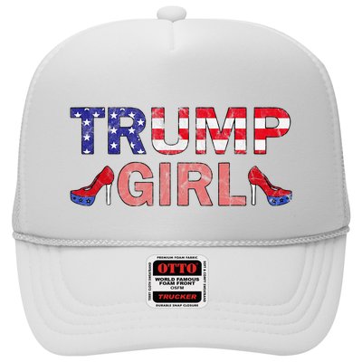 Donald Trump Girl 2020 Republican Patriot High Heel Trucker Hat