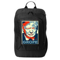 Donald Trump Grope Barrack Obama Parody Canvas City Backpack