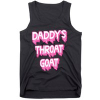 DaddyS Throat Goat Adult Humor Sarcastic Outfit Tank Top