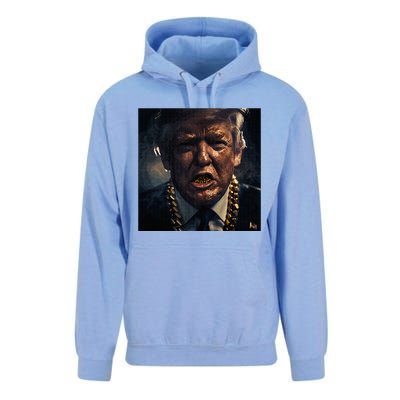 Donald Trump Gold Grillz Unisex Surf Hoodie