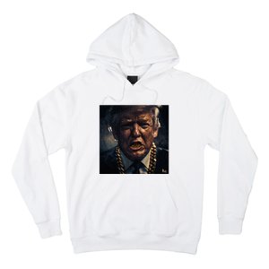 Donald Trump Gold Grillz Hoodie