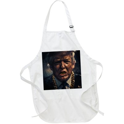 Donald Trump Gold Grillz Apron
