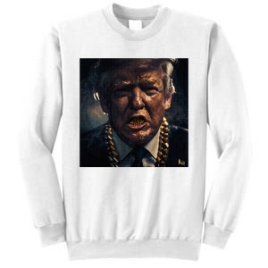 Donald Trump Gold Grillz Sweatshirt