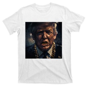 Donald Trump Gold Grillz T-Shirt