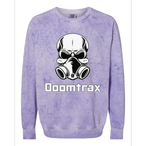 Doomtrax Tear Gas Emblem Colorblast Crewneck Sweatshirt