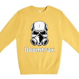 Doomtrax Tear Gas Emblem Premium Crewneck Sweatshirt