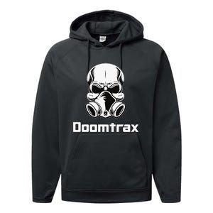 Doomtrax Tear Gas Emblem Performance Fleece Hoodie