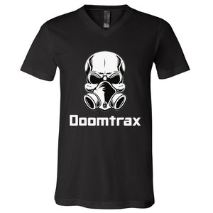 Doomtrax Tear Gas Emblem V-Neck T-Shirt