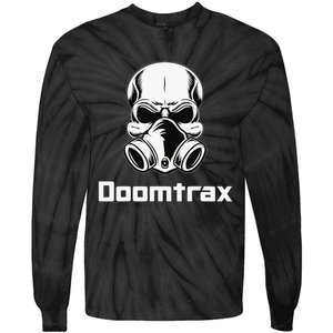 Doomtrax Tear Gas Emblem Tie-Dye Long Sleeve Shirt