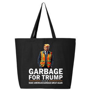 Donald Trump Garbage Orange Reflective Safety Vest 25L Jumbo Tote