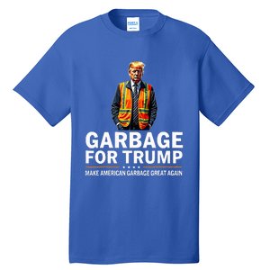 Donald Trump Garbage Orange Reflective Safety Vest Tall T-Shirt