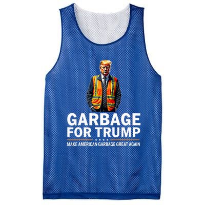 Donald Trump Garbage Orange Reflective Safety Vest Mesh Reversible Basketball Jersey Tank