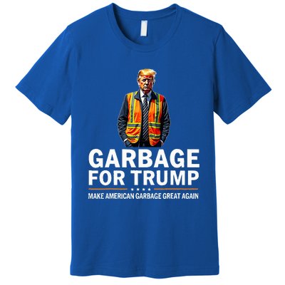 Donald Trump Garbage Orange Reflective Safety Vest Premium T-Shirt