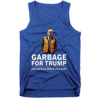 Donald Trump Garbage Orange Reflective Safety Vest Tank Top