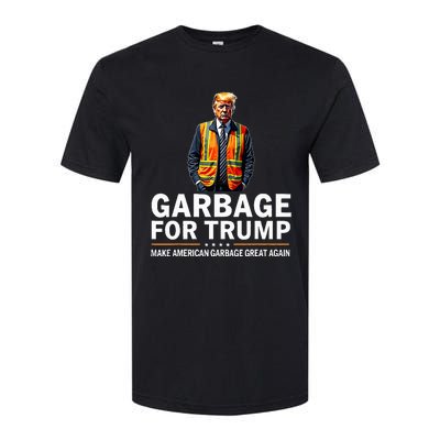 Donald Trump Garbage Orange Reflective Safety Vest Softstyle CVC T-Shirt