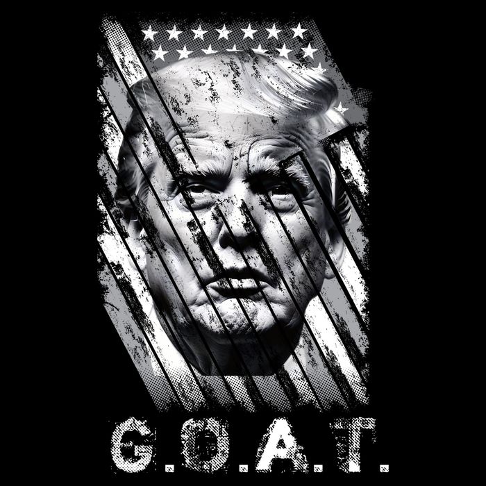 Donald Trump Greatest Of All Time Trump G.O.A.T. Patriotic Zip Tote Bag