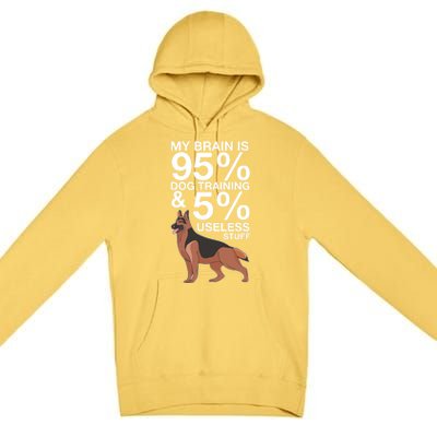 Dog Trainer Gift Premium Pullover Hoodie