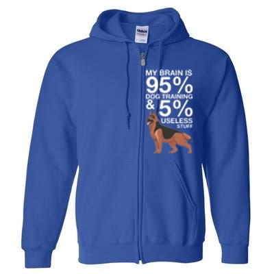 Dog Trainer Gift Full Zip Hoodie