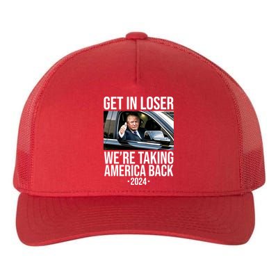 Donald Trump Get In Loser Were Taking America Back 2024 Yupoong Adult 5-Panel Trucker Hat
