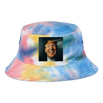 Donald Trump Grillz Teeth Tie Dye Newport Bucket Hat