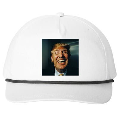 Donald Trump Grillz Teeth Snapback Five-Panel Rope Hat