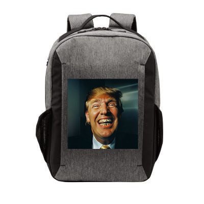 Donald Trump Grillz Teeth Vector Backpack