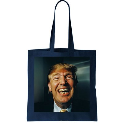 Donald Trump Grillz Teeth Tote Bag