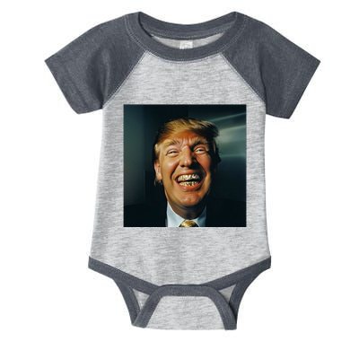 Donald Trump Grillz Teeth Infant Baby Jersey Bodysuit