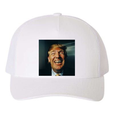 Donald Trump Grillz Teeth Yupoong Adult 5-Panel Trucker Hat